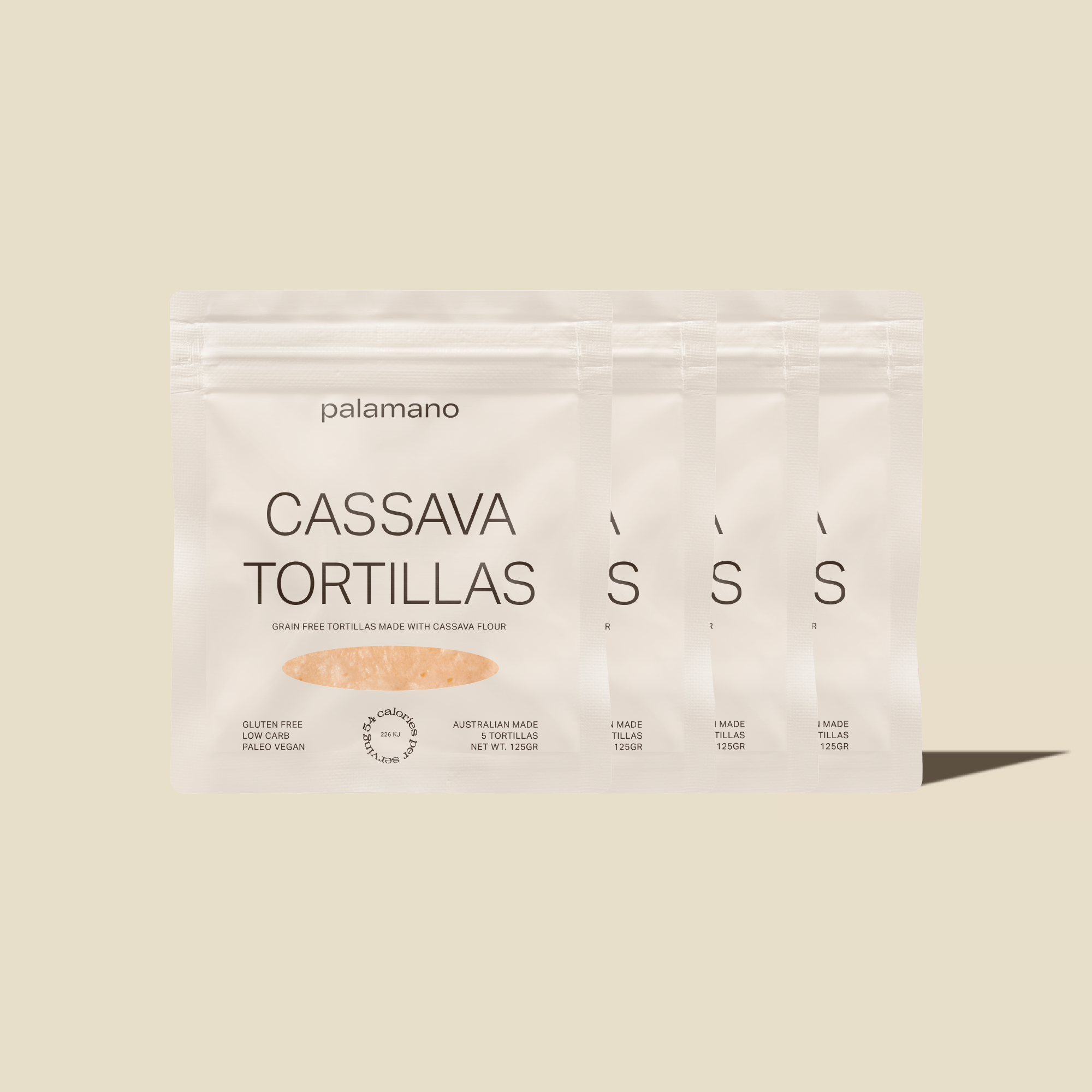 Cassava Tortillas 4Pack